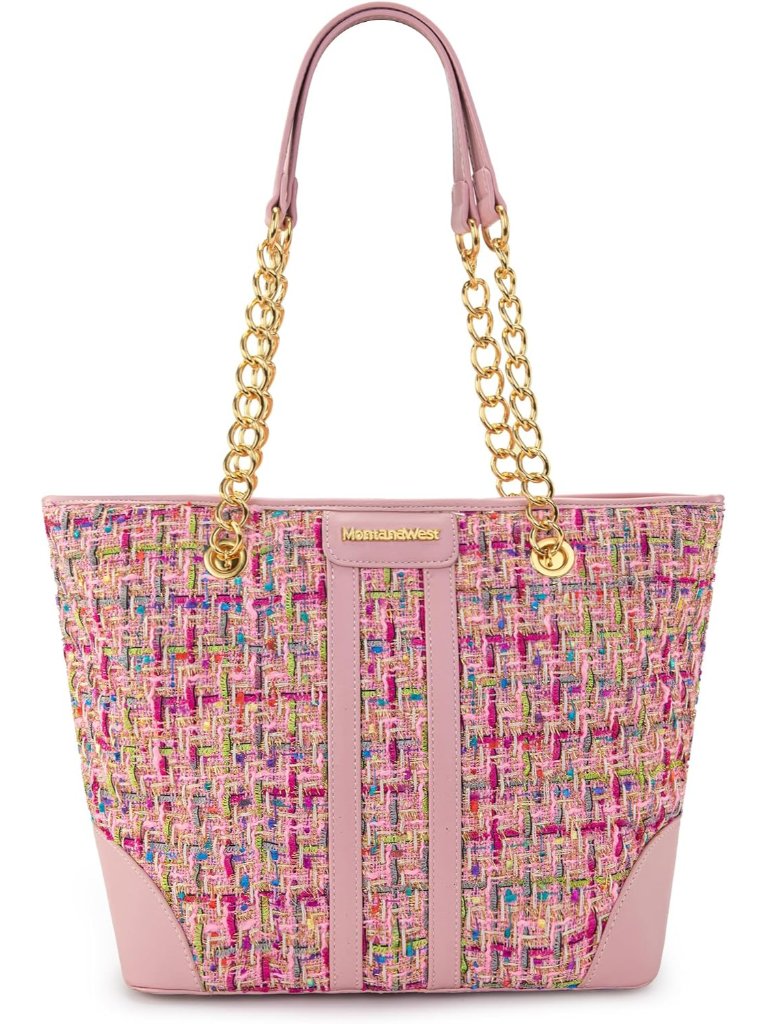 Medium Tote Bag For Women Quilted Chain Handbags Shoulder Purse